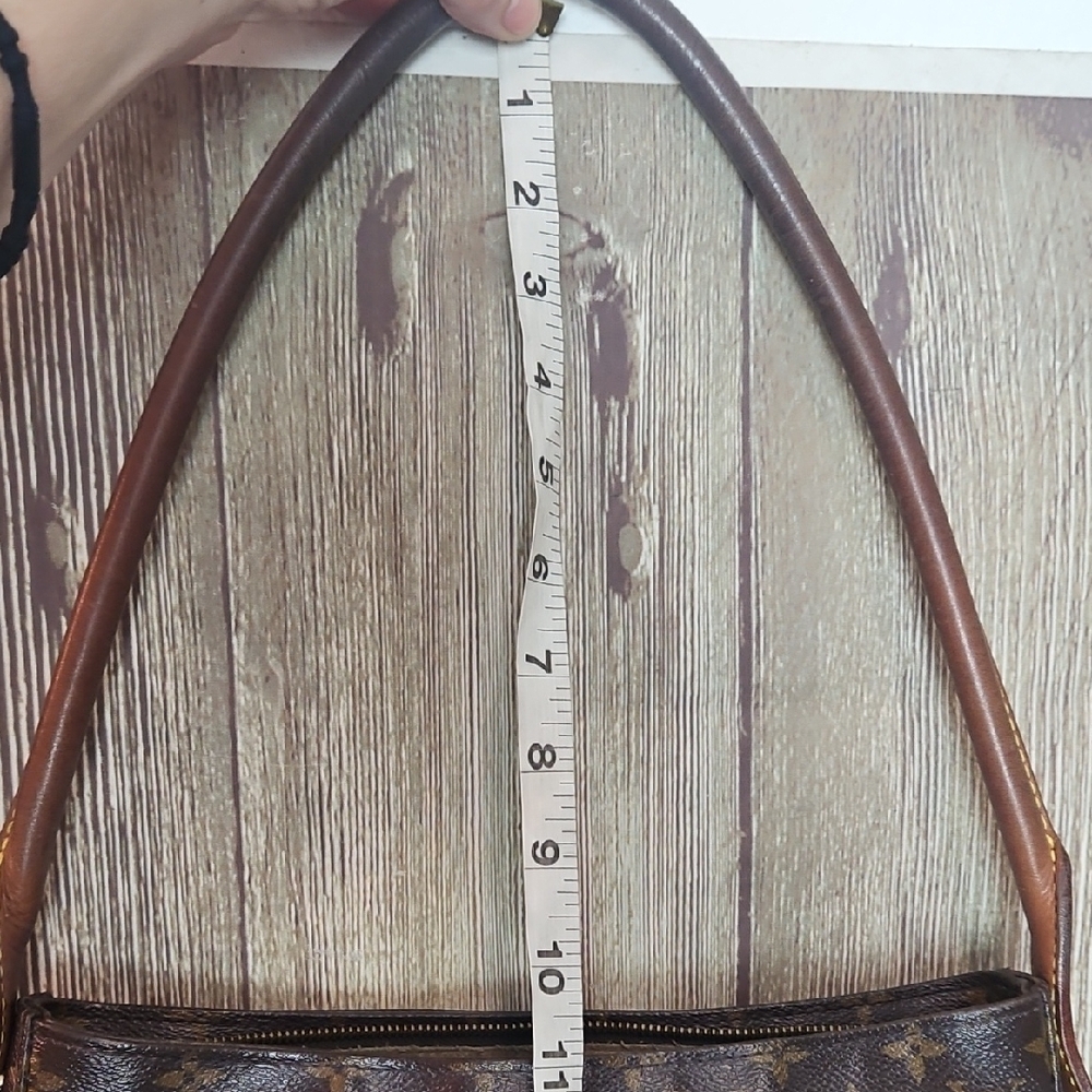LOUIS VUITTON Looping Monogram Shoulder Bag Brown - Picture 13 of 16